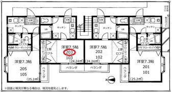 ファーストステージ東所沢の間取り画像