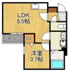 doro片野の間取り画像