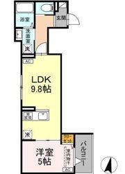 （仮）D-ROOM大島5丁目の間取り画像