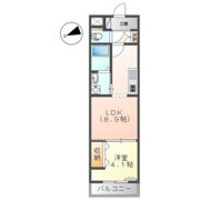 アヴァンティ三篠の間取り画像