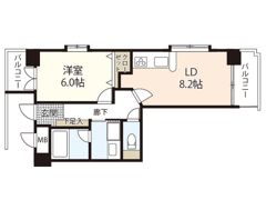 ジェイシティ紙屋町の間取り画像