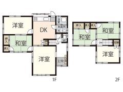 旭二丁目戸建ての間取り画像