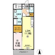 アヴニールの間取り画像
