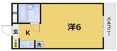 レジデンスWithの間取り画像