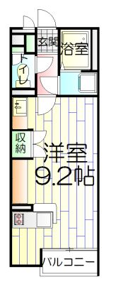 レオネクストゼフィールの間取り画像