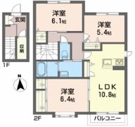 サンコートBの間取り画像