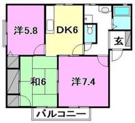 ディアス梶川 A棟・B棟の間取り画像