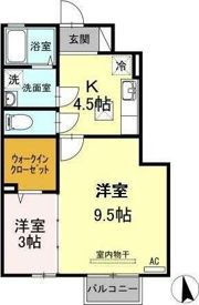 ローズコート川内 A棟の間取り画像