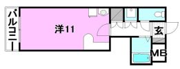 ヴィラ・アンソレイエ南梅本の間取り画像
