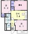 シャルムCの間取り画像