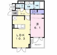 ボヌール Cの間取り画像