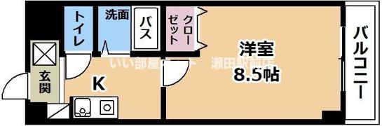 APEX FLATの間取り画像