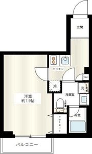 イアース東武練馬Ⅱの間取り画像