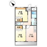 クレアートの間取り画像