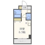 エルミタージュ難波南Vの間取り画像