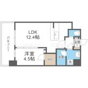 ソルテラスOSAKA EAST GATEの間取り画像