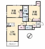 シャーメゾン宇多津 C棟の間取り画像