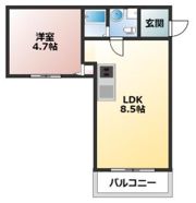 グラン六ツ川の間取り画像