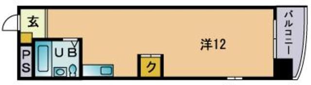 福岡ことぶきビルの間取り画像