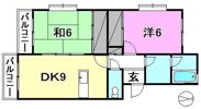 リバーサイド東石井の間取り画像