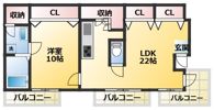 シャトー阿佐ヶ谷の間取り画像