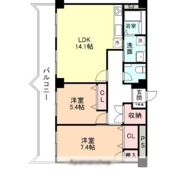 センチュリー山室の間取り画像