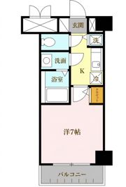 ヴィラマリオンの間取り画像