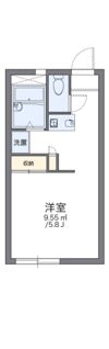 レオパレストウィンクル妙典Aの間取り画像