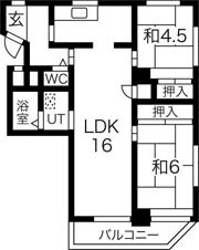 アビタマルフクの間取り画像