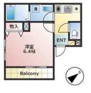 T-flat川越の間取り画像