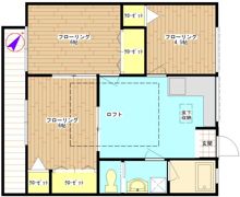 岩崎コーポの間取り画像