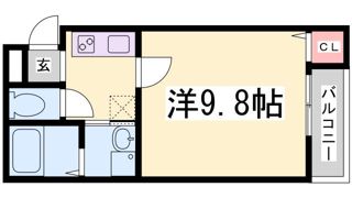 フジパレス小河通Ⅱ番館の間取り画像