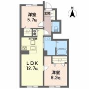 ブルンはなみずきの間取り画像