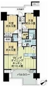 バンベール星ヶ丘ヒルズの間取り画像