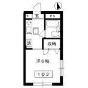 ハレクラニの間取り画像