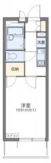 レオパレス白金の間取り画像