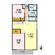 グレースハイムの間取り画像