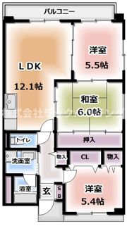 カサブリジャンテの間取り画像