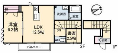 アルトピアーノ京山の間取り画像