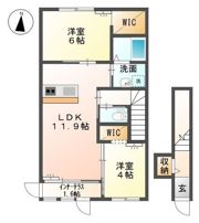 シャネーロ・サクラの間取り画像