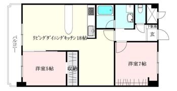 ハイシティ松山の間取り画像
