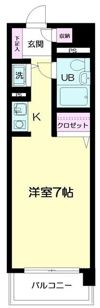 日神パレステージ伊勢佐木南の間取り画像