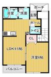 K-secondの間取り画像