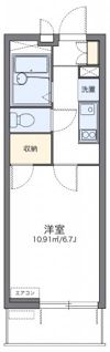 レオパレスアドバンストライフの間取り画像