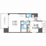 プレジオ江坂ROUGEの間取り画像