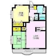 メゾン・キンレイⅡの間取り画像