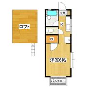 エランドールBの間取り画像