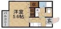 スカイハイツ鶴瀬の間取り画像