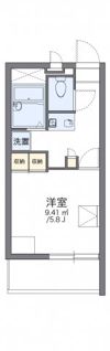 レオパレスクララ九条の間取り画像