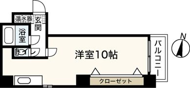 ウィンディア富士見町Ⅱ番館の間取り画像